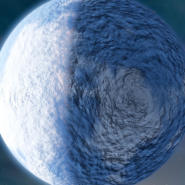 Frozen world